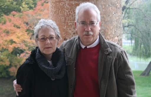 Ann and her husband Les.