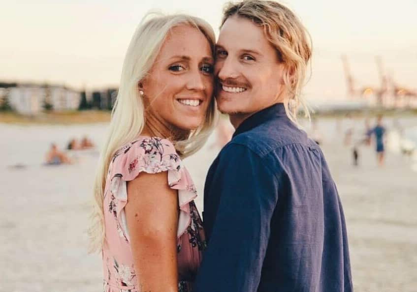 Brittney Lee and her husband Mark 