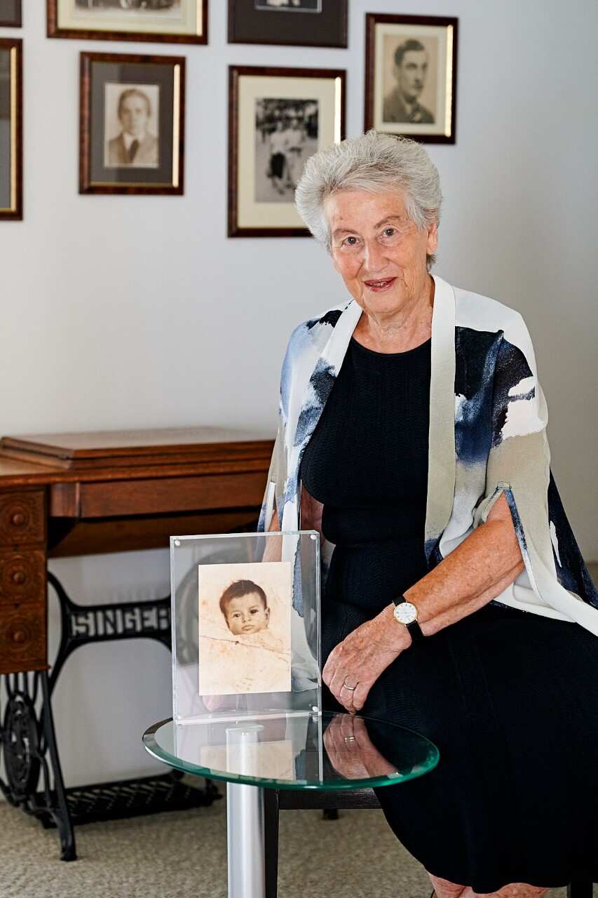 Holocaust survivor Nina Bassat.