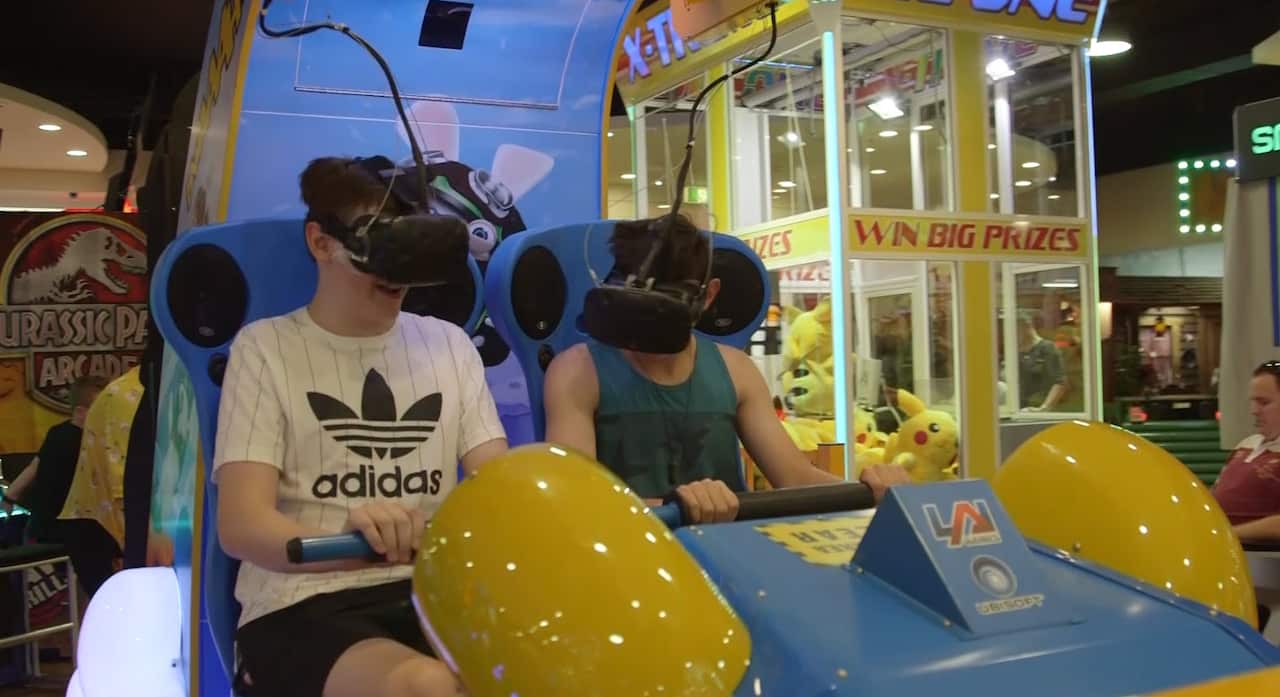 Timezone's first virtual reality unit.