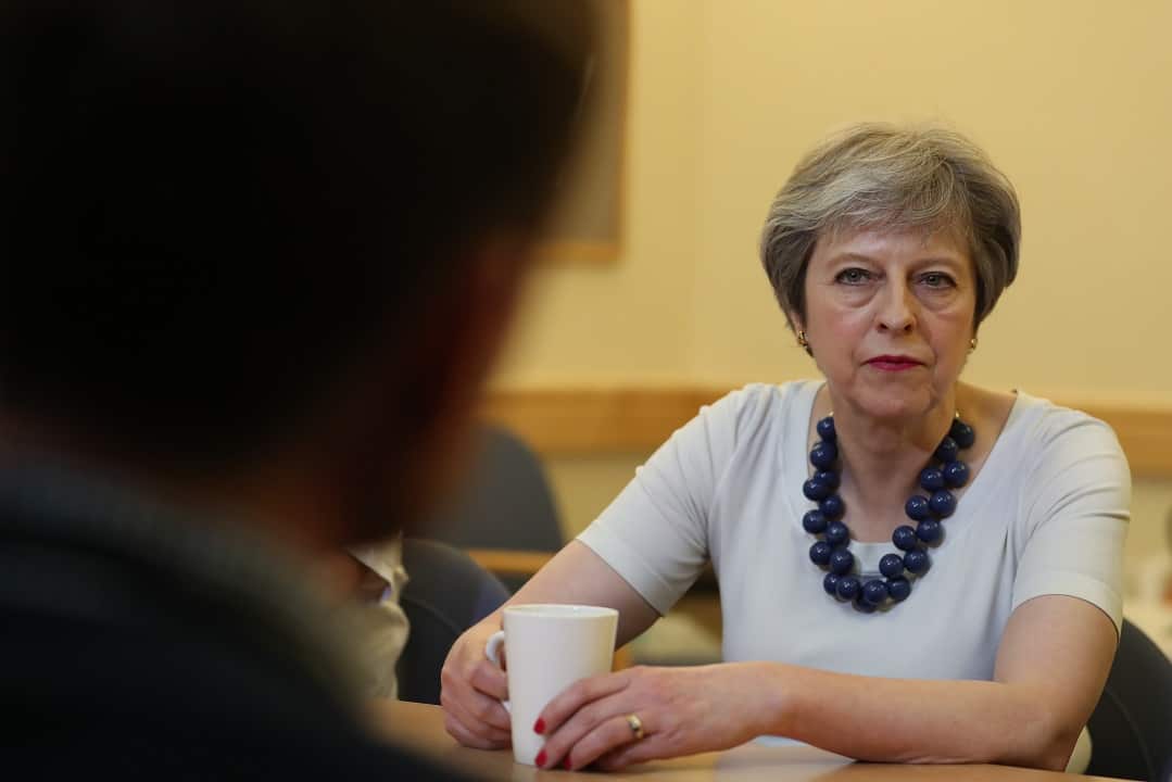 Donald Trump is scheduled to meet the British Prime Minister Theresa May.