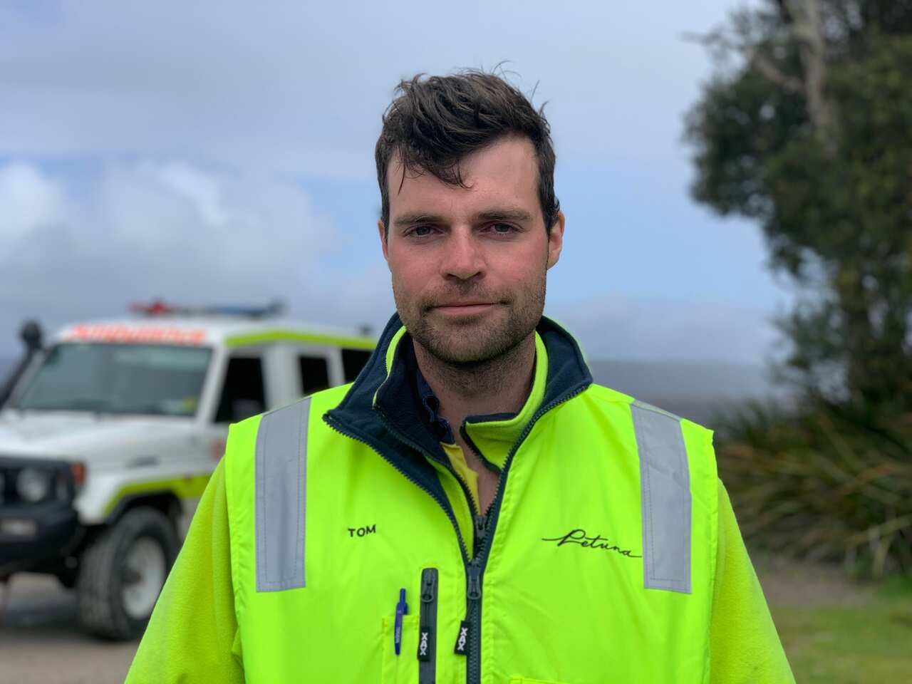 Strahan local Tom Mountney.