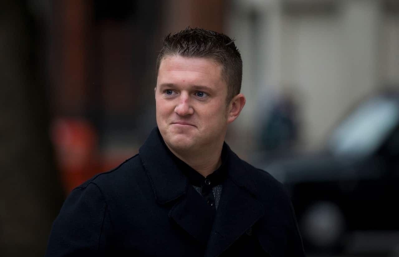 Far-right activist Tommy Robinson's Facebook page has been taken down.
