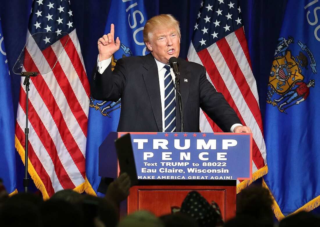 File image of Donald Trump (AAP)