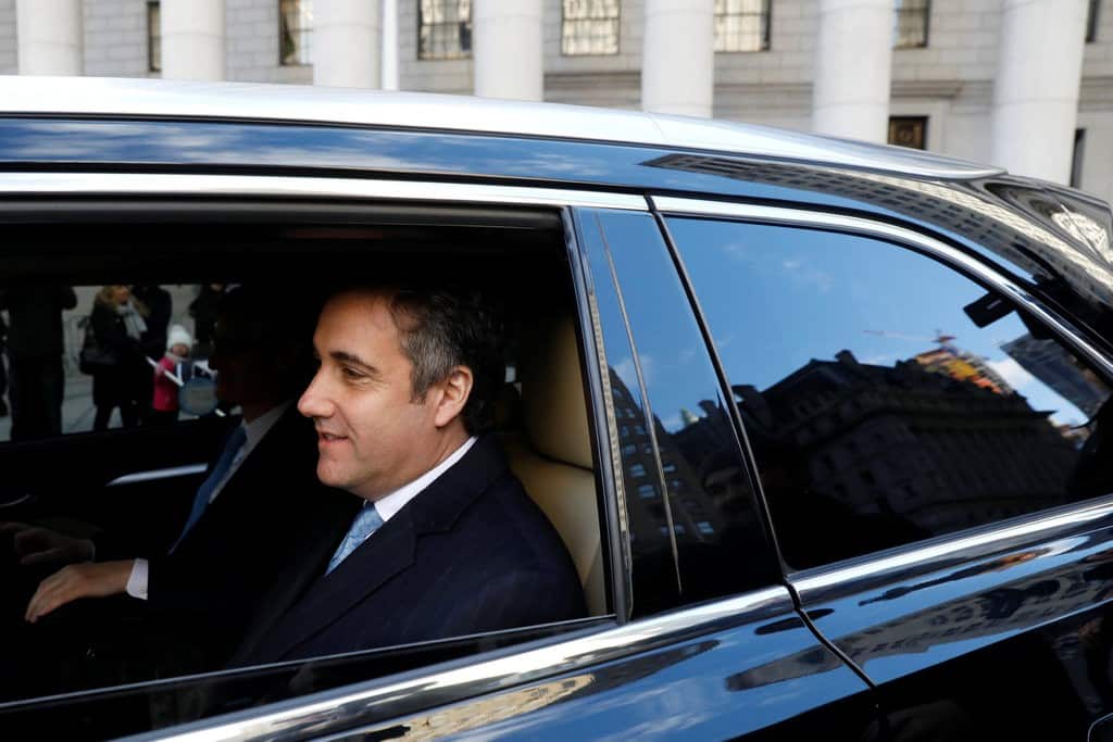 The president’s former lawyer Michael Cohen, who pleaded guilty to misleading Congress about his role in trying to secure a Trump Tower project in Moscow.