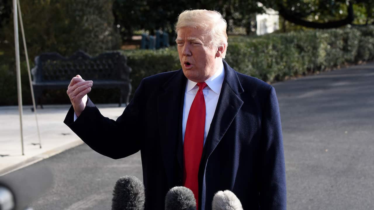 US President Donald Trump.