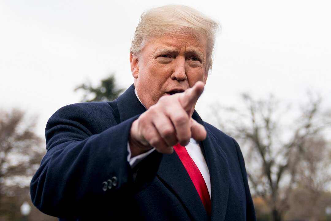 US President Donald Trump.