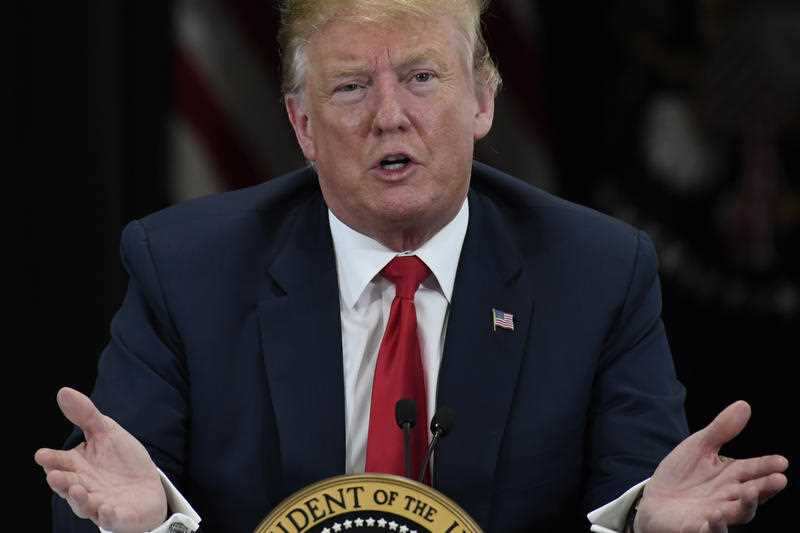 President Trump is an avid golfer and has played with Woods in the past.