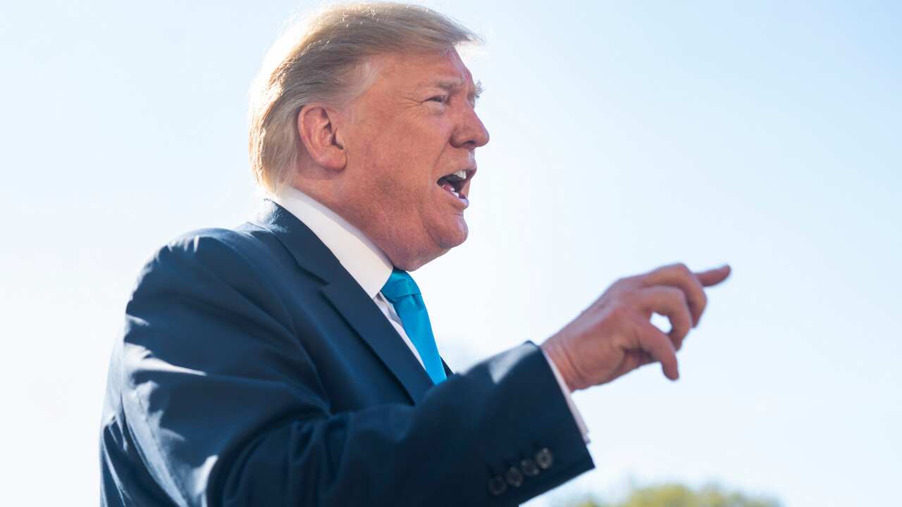 US President Donald Trump.