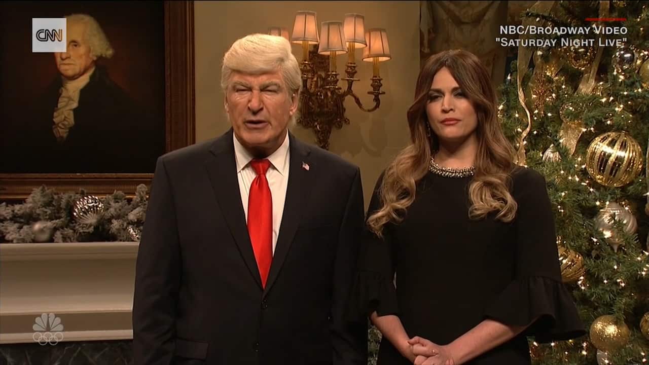 Alec Baldwin plays Trump on SNL.