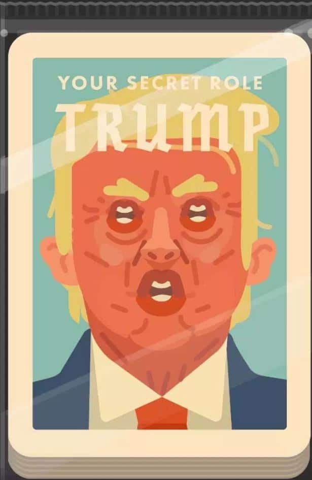 Game creators have since released a Trump-era version.