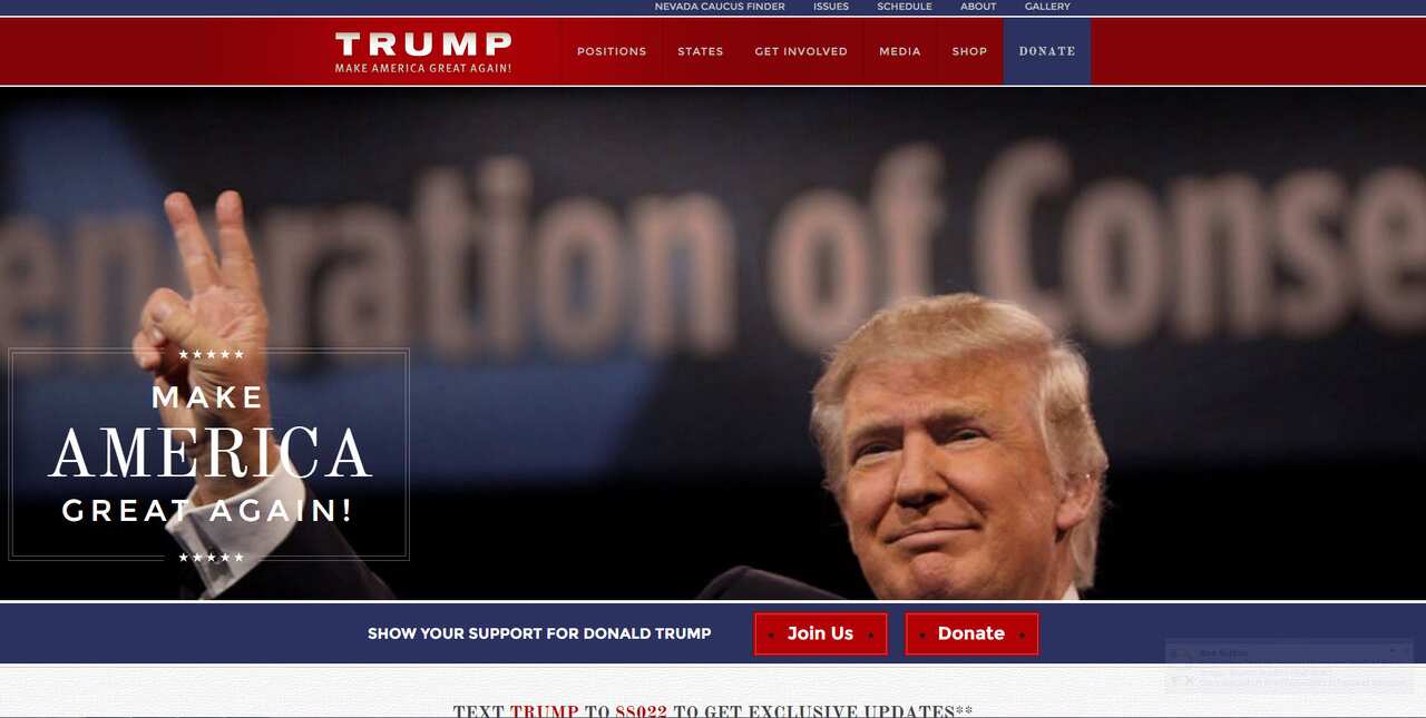 Jeb Bush, Donald Trump