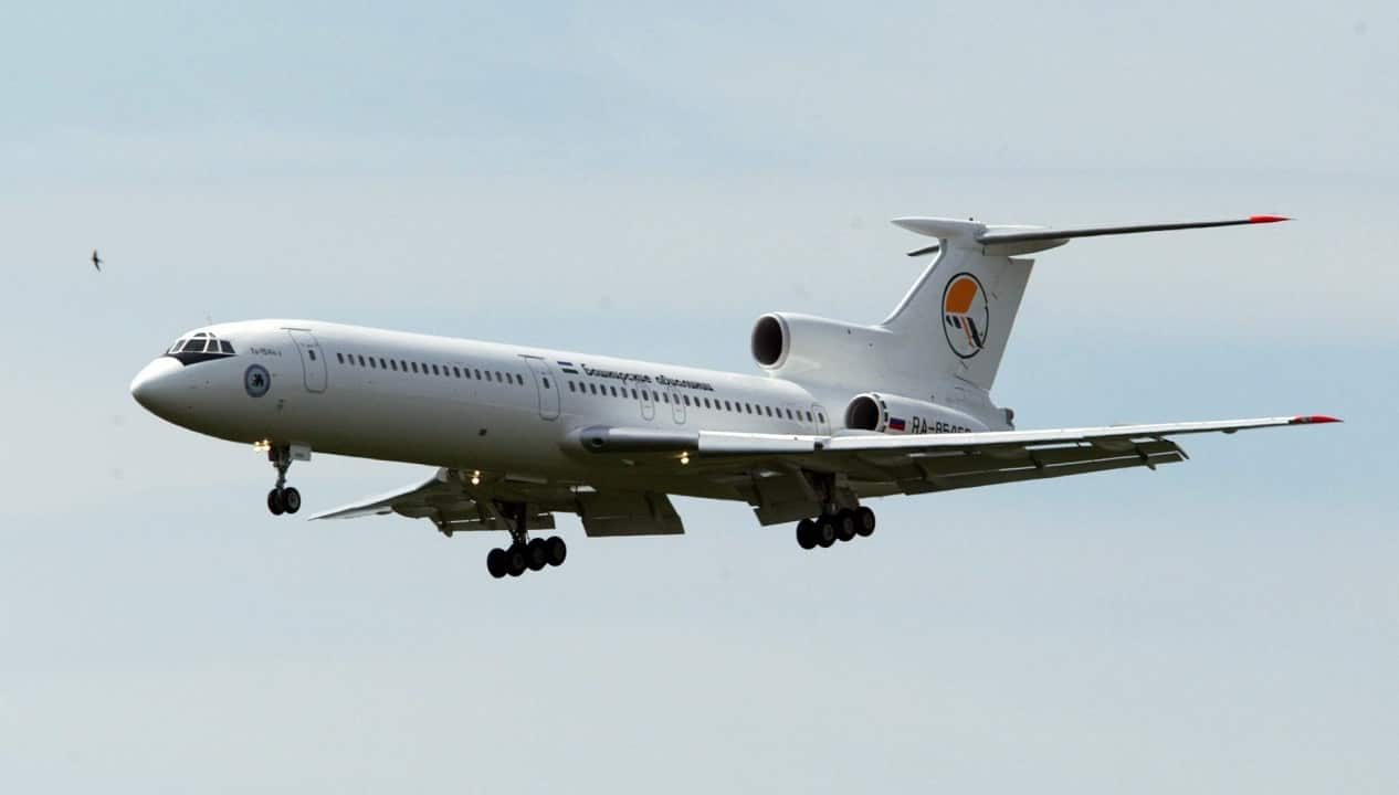 Tu-154 aircraft