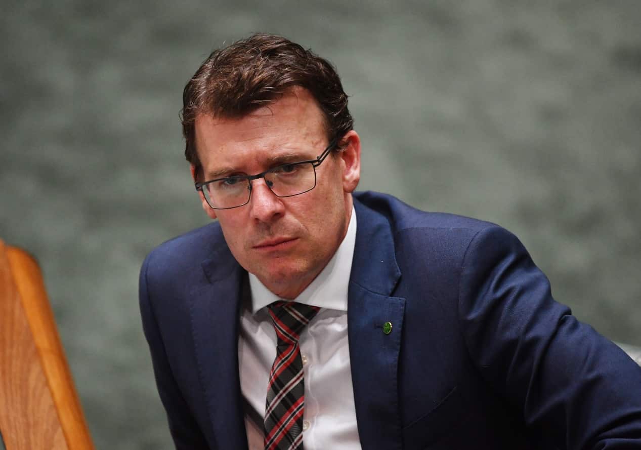 File image of Minister for Human Services Alan Tudge 