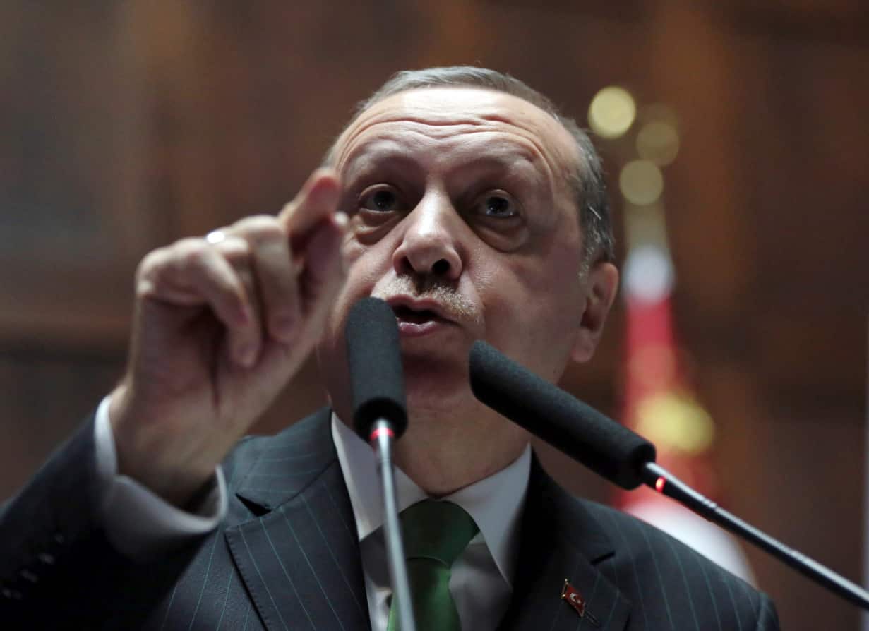 File image of Turkey's President Recep Tayyip Erdogan