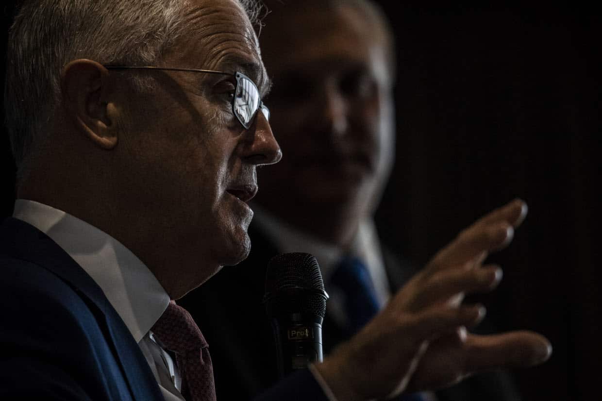 Australian Prime Minister Malcolm Turnbull says the government accepts 104 of 122 recommendations. 