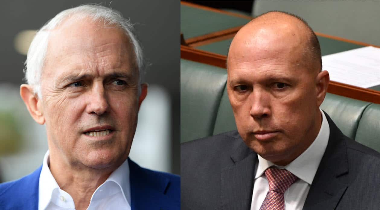 Former prime minister Malcolm Turnbull says Peter Dutton has a lot to explain. 