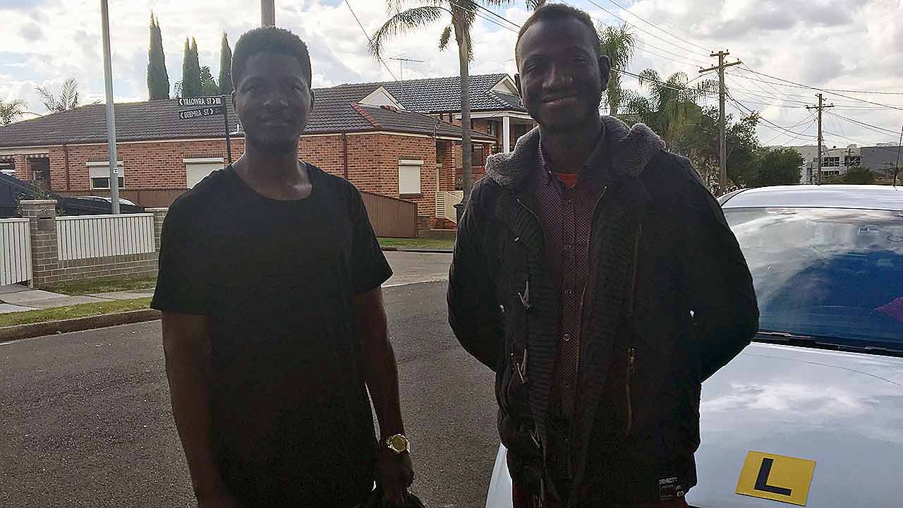 Jonathan and Connor Abdulai