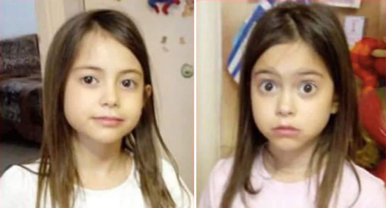 Sofia and Vasiliki Philippopoulos were found dead embracing their grandparents. 