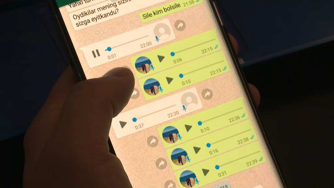 One Melbourne-based Uighur, who wished to remain anonymous said he began receiving a series of messages a month ago. 