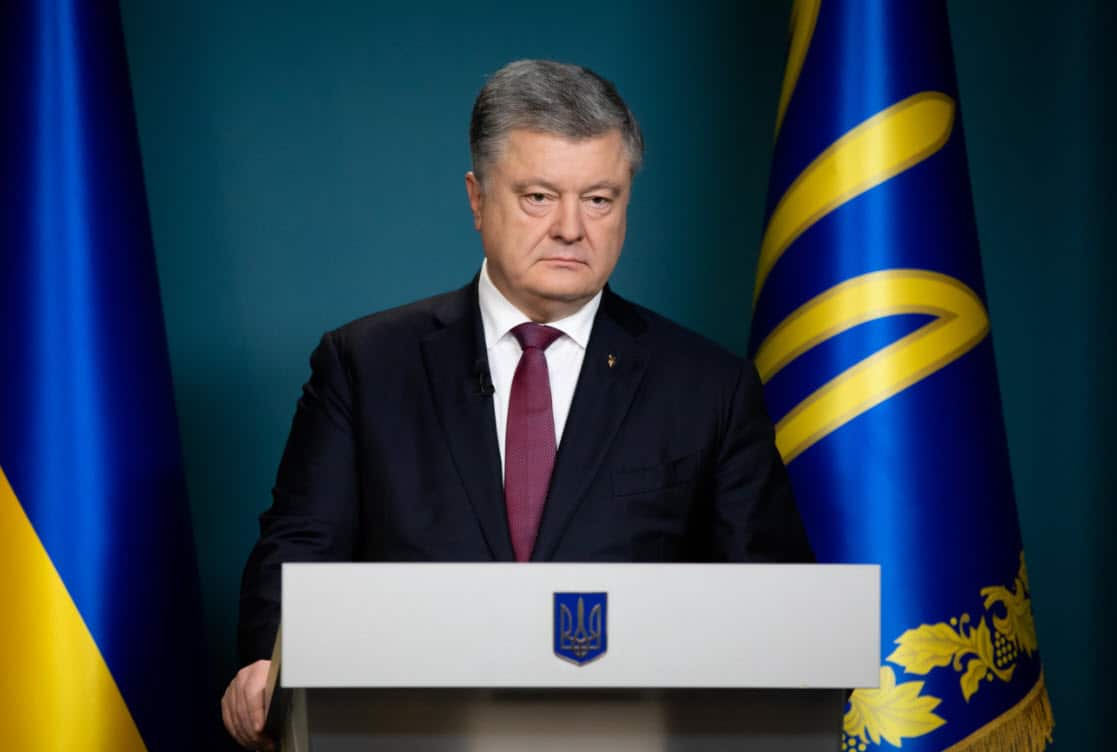 Ukrainian President Petro Poroshenko.