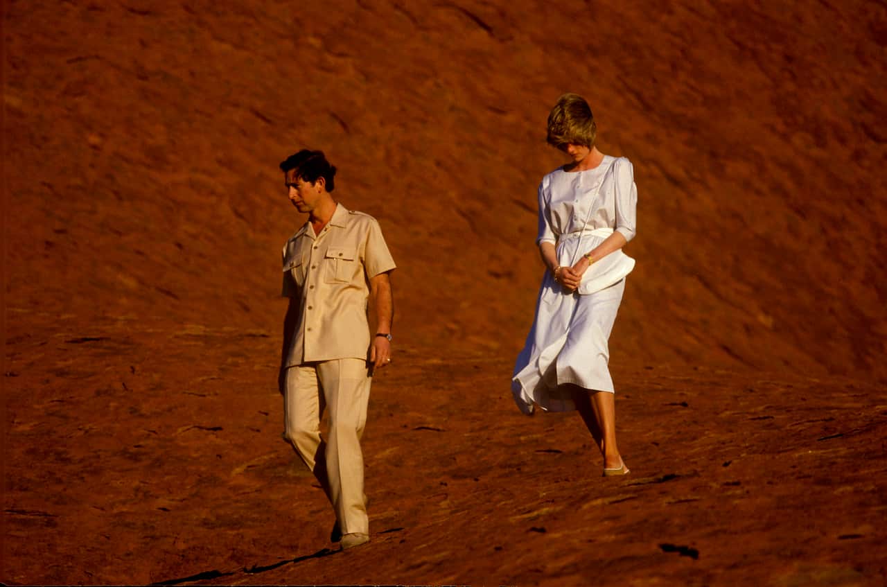 Charles and Diana Visit Australia in 1983.