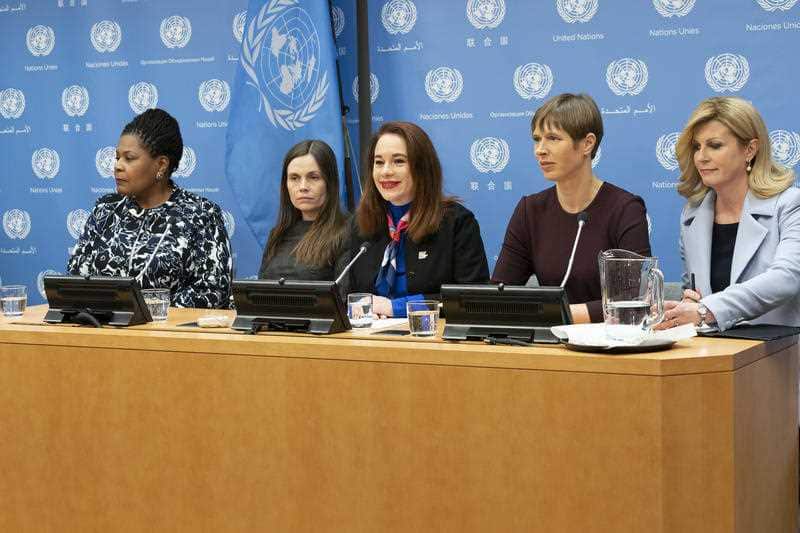 The High-Level Event on Women in Power at United Nations Headquarters heard the percentage of female heads of government dropped from 5.7 per cent.
