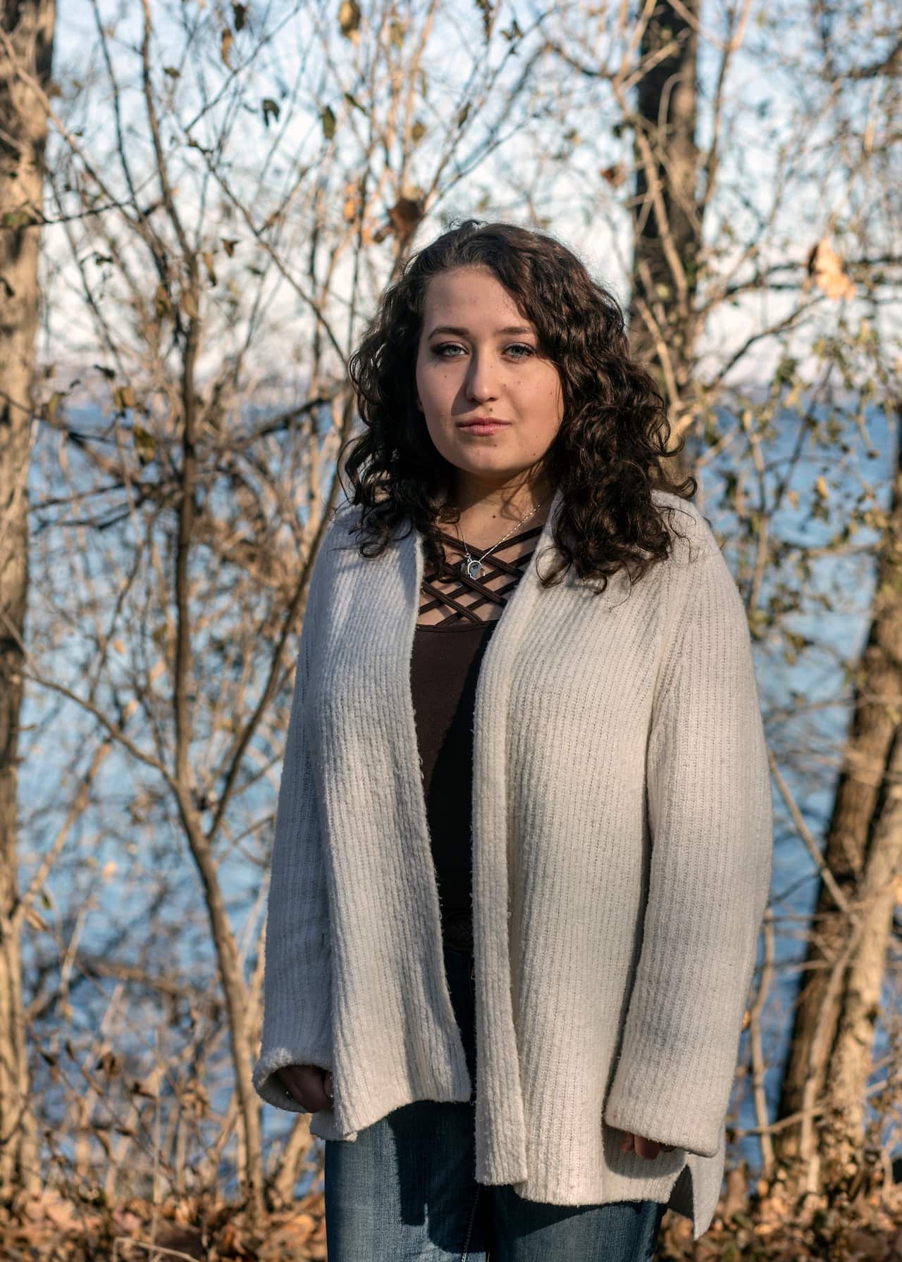 Emilie Springsteen, of Cumberland, Wis., a freshman theater major at the University of Wisconsin, in Madison, Wis.