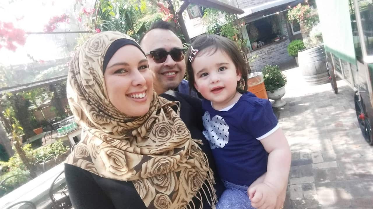 Breharne and her family.