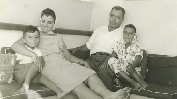 Nick Kaldas (left) as a child, with his family.