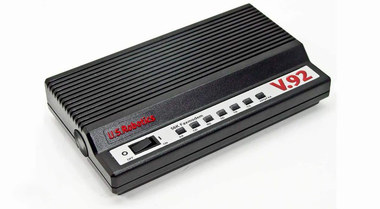 A 56K dial-up modem