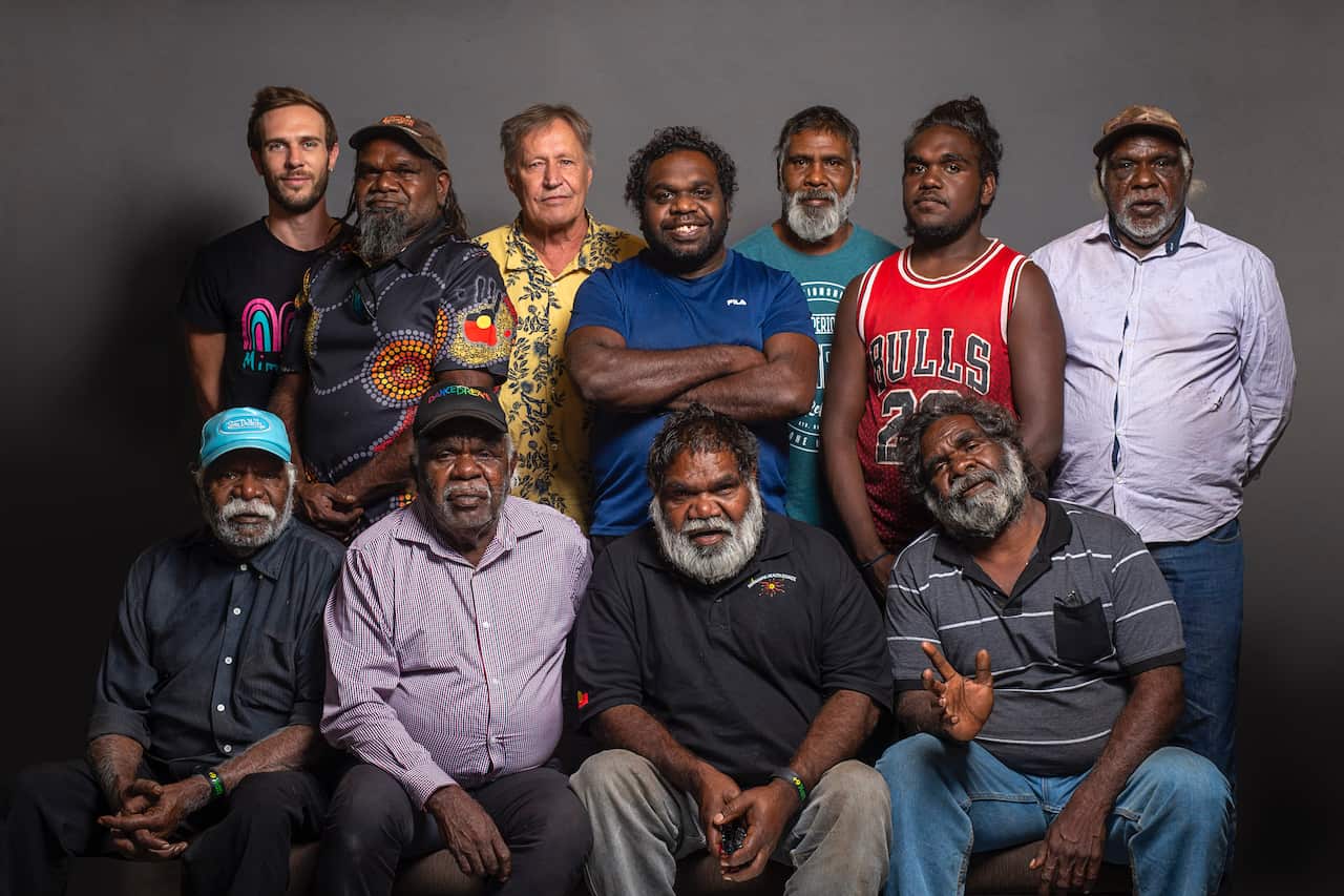 The bush camps give men a chance to talk and reflect on a "good way" of living.