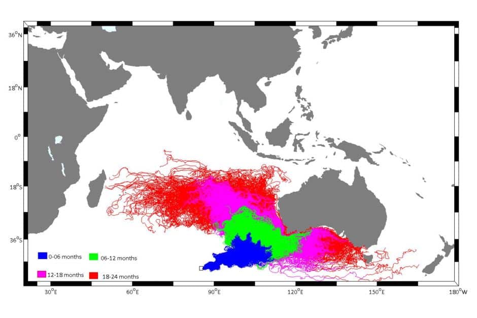 Modelling of debris drift patterns from Malaysia Airlines MH370 (University of Western Australia: Charitha Pattiaratchi and EMS Wijeratne)