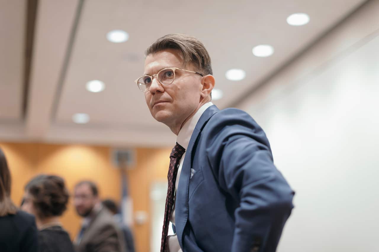 Franklin Bynum, then a judicial candidate, in Houston, March 6, 2018. (Todd Spoth/The New York Times)