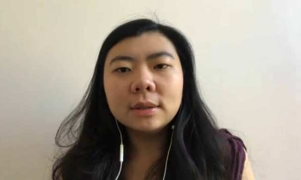 Human Rights Lawyer Veronica Koman speaks with SBS News.