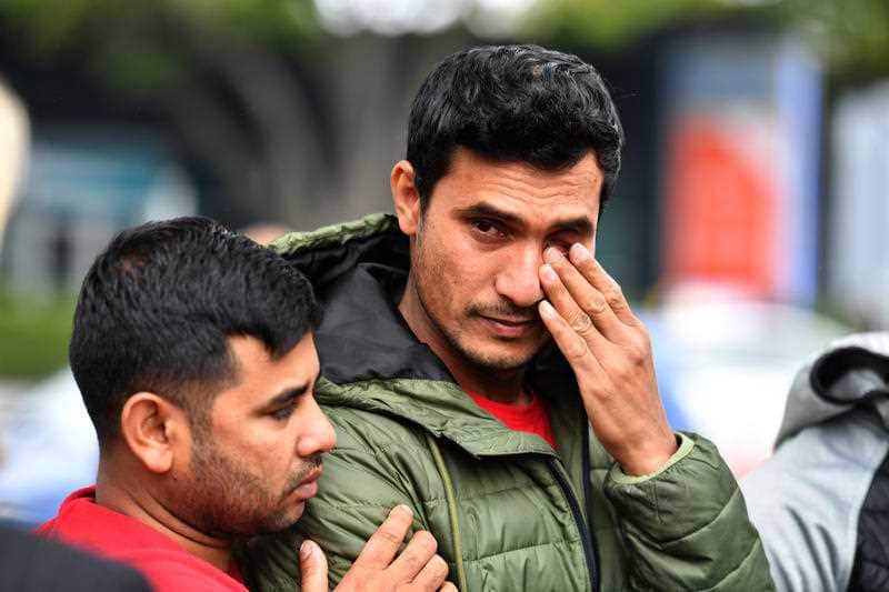 One man told SBS News he was now left waiting to hear any news of his friend, who he feared was inside one of the mosques. 