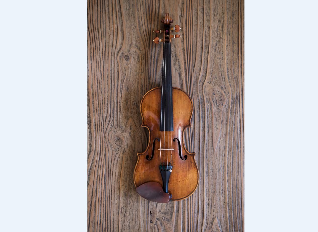 The 300-year-old violin is one of only 650 made by Strativari that has survived. 