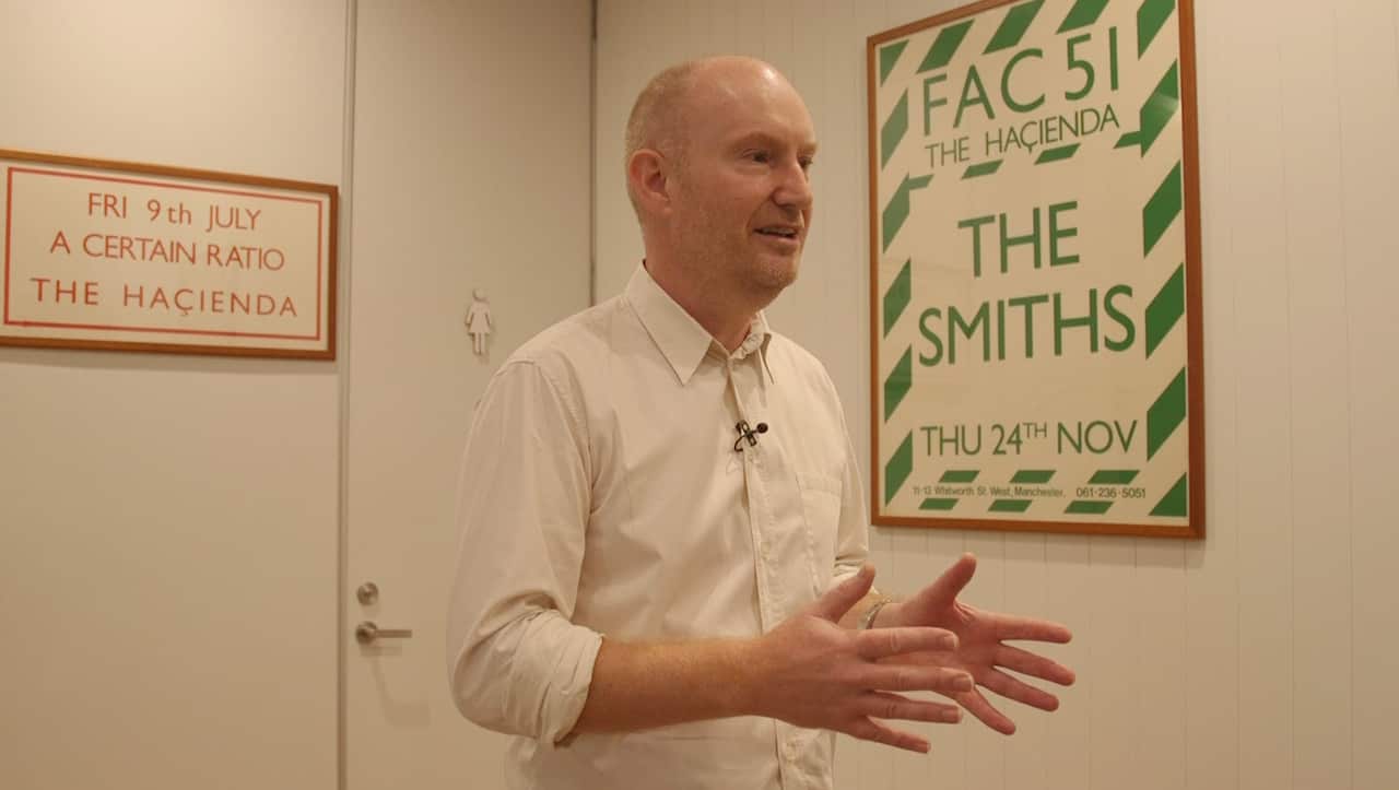 Andrew Berry nearly sold some of his music memorabilia to keep the business afloat in its early days.