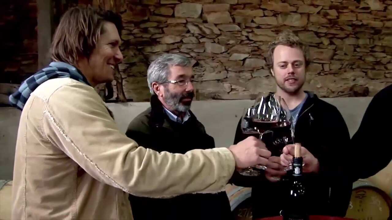 Justin and Andre on the road for their first venture Qwoff.