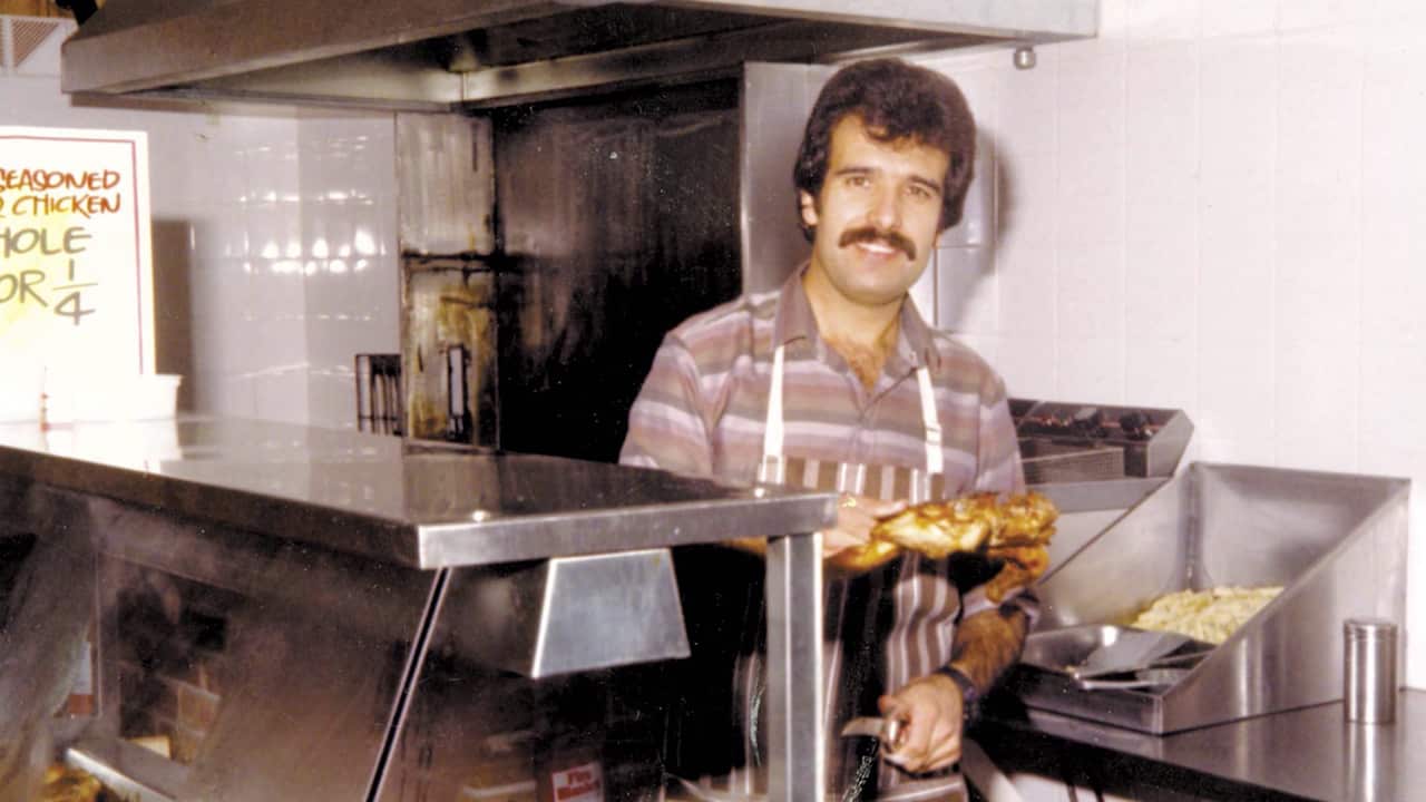 Antonio at his first store in North Bondi.