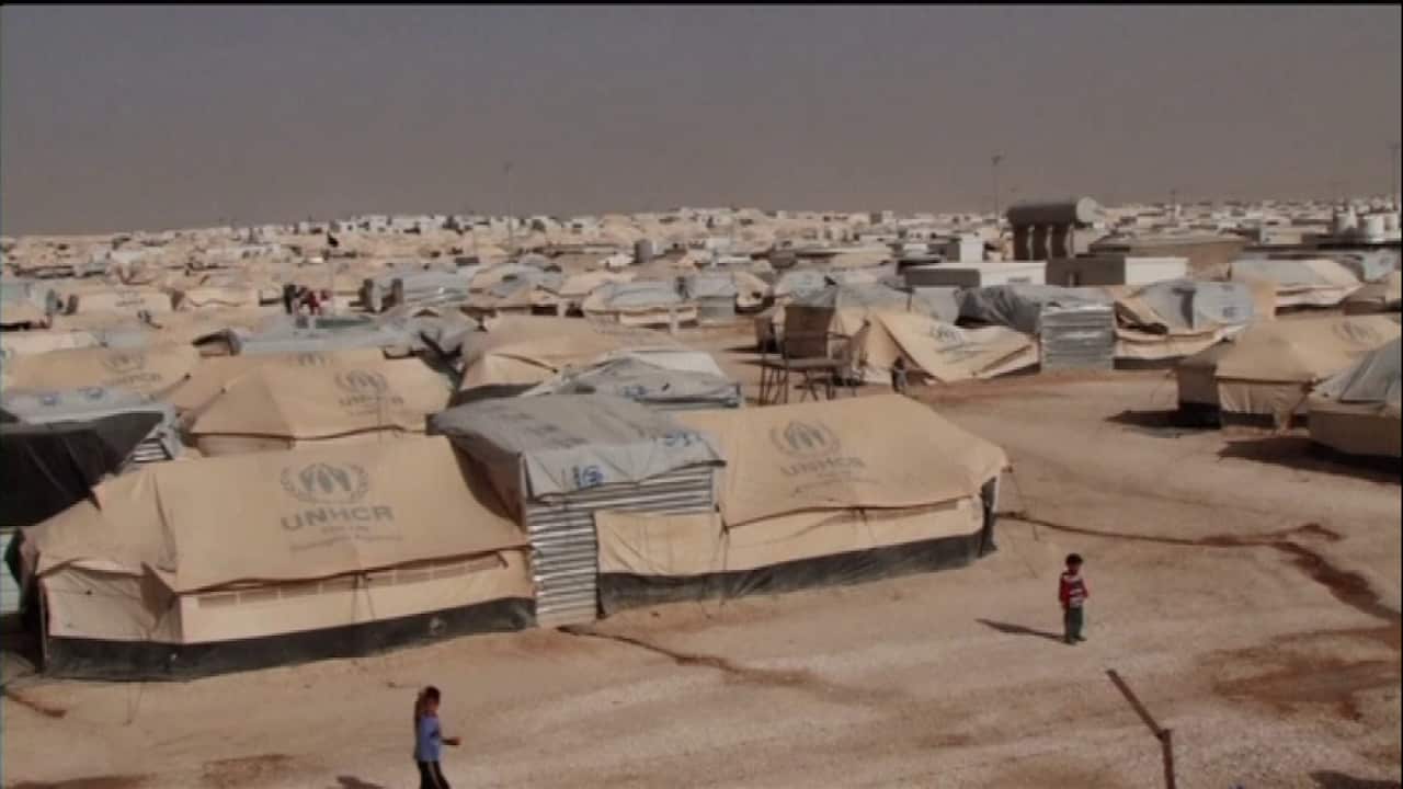 Neale and Andrew believed there was a better solution than housing refugees in tents. 