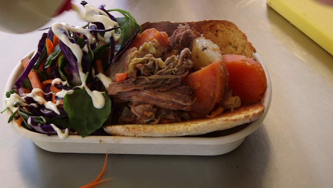 The food truck's namesake and native dish, Kupmurri.