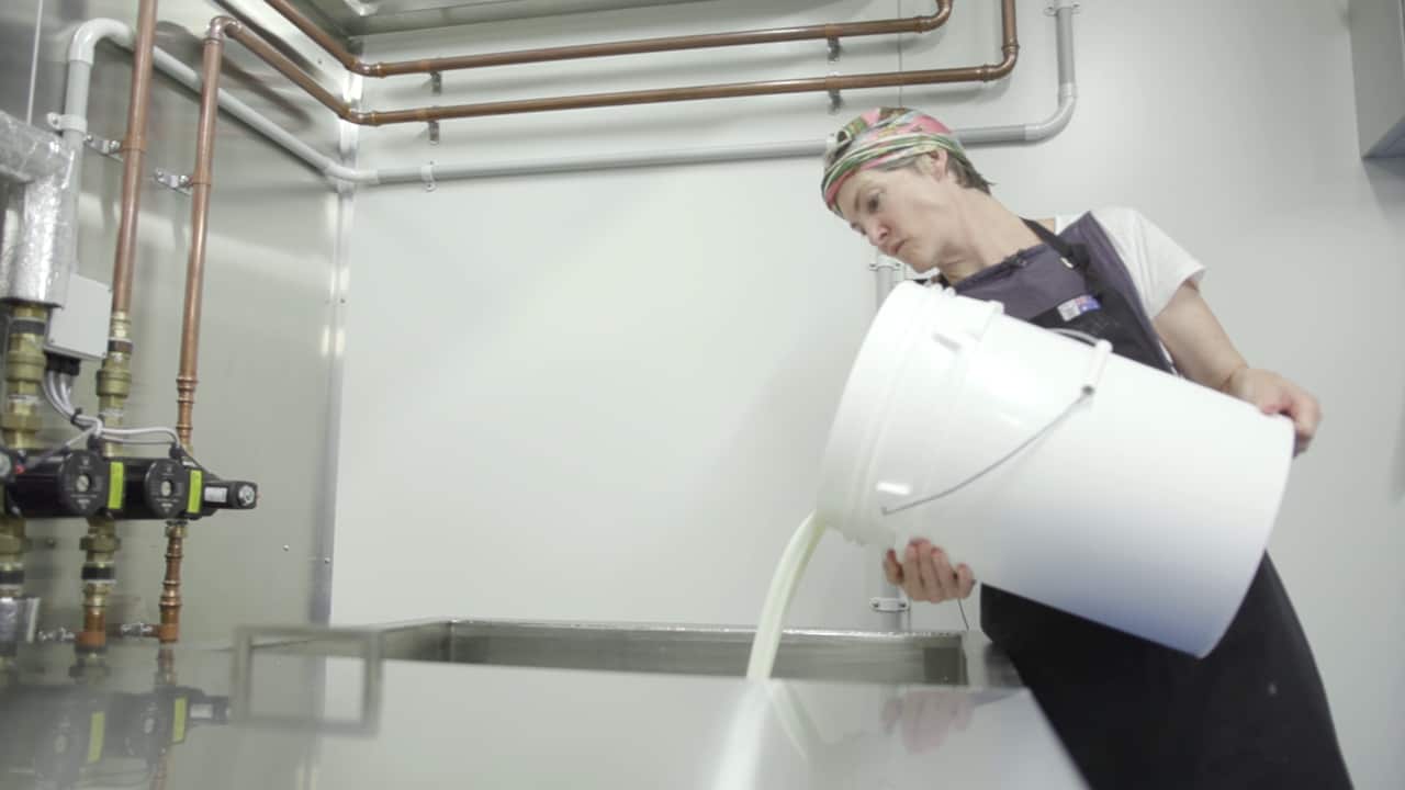 Cheesemaker Kristen Allen