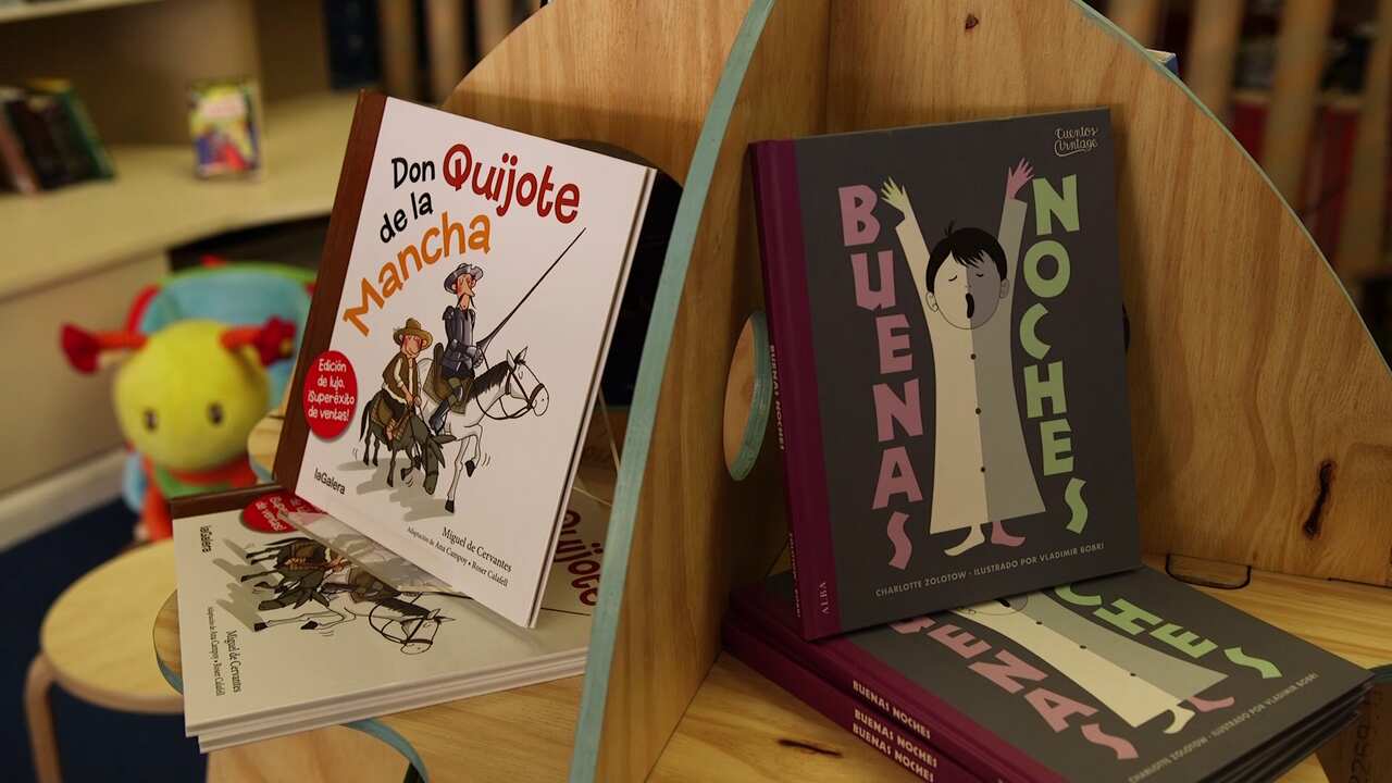 The store has books in more than 12 languages
