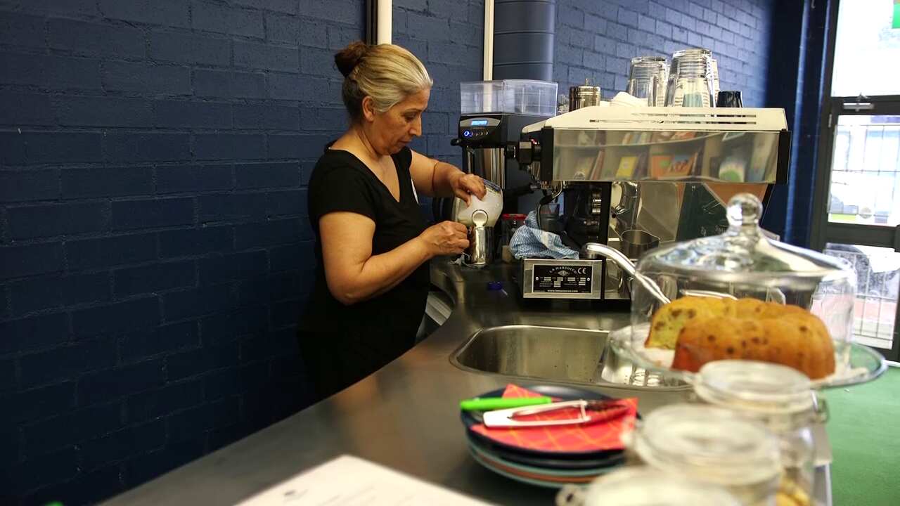 The Lost in Books cafe