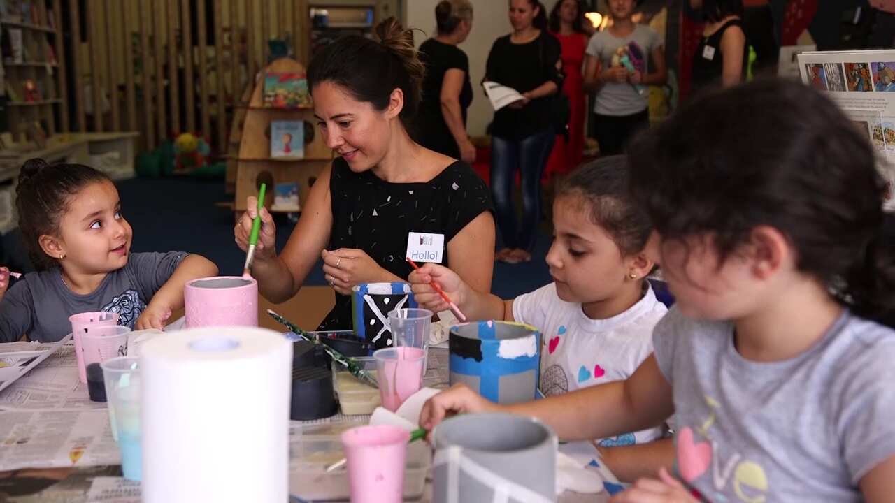 Lost in Books also offers craft workshops for children