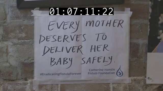 Joe uses his restaurant to increase awareness about the Catherine Hamlin Fistula Foundation's work in Ethiopia. 