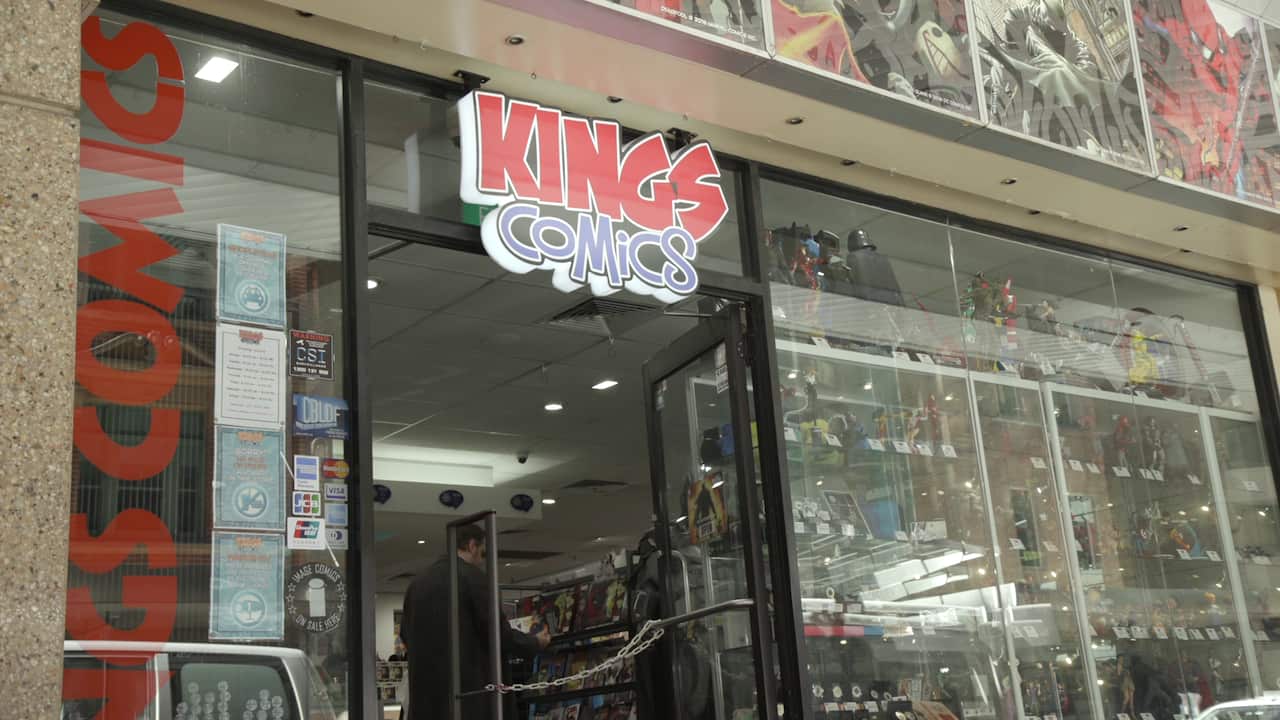 George's store is located on Pitt Street in Sydney's CBD but will soon be moving location. 