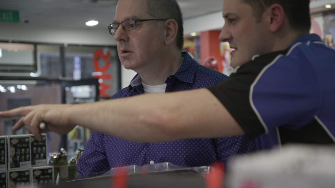 George is the owner of King's Comics.