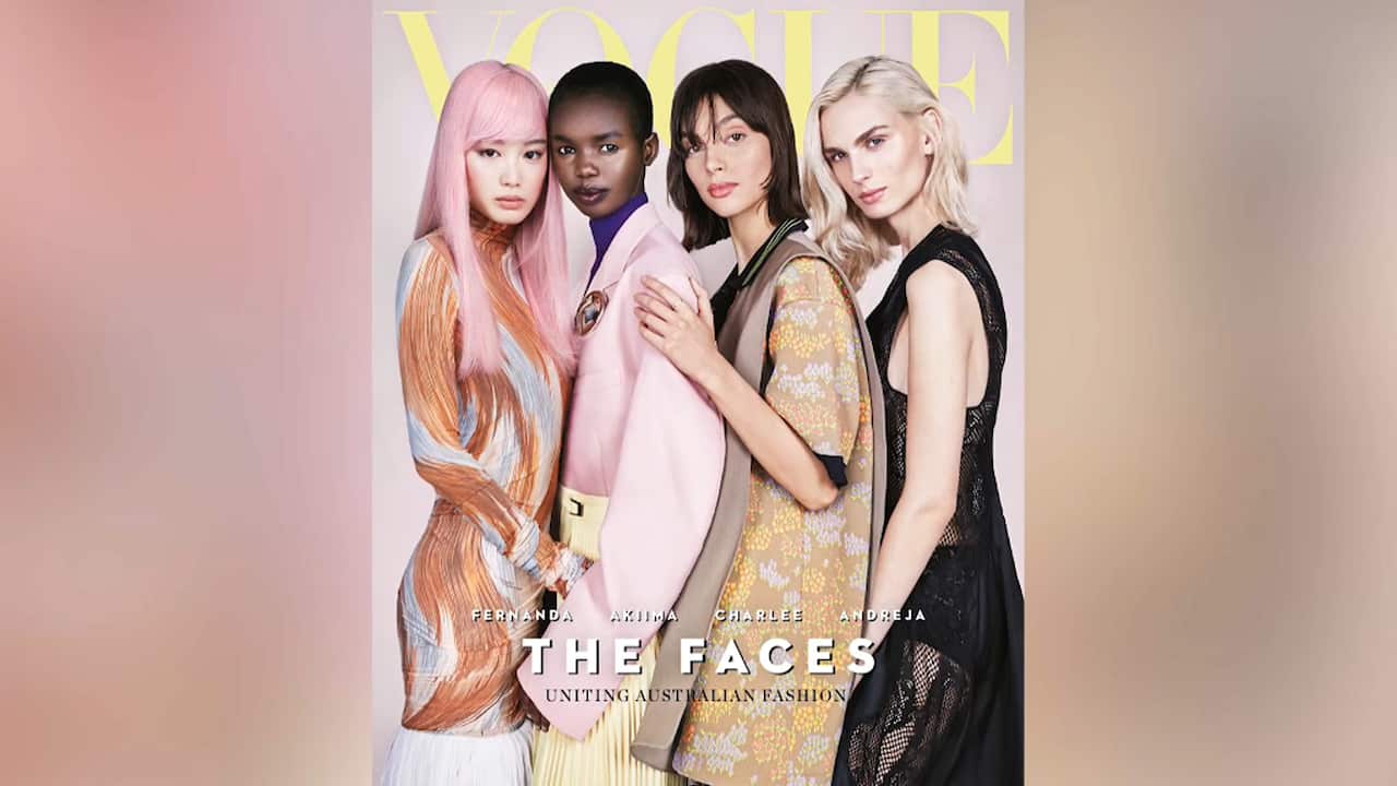 Vogue editor-in-chief Edwina McCann says the magazine hopes to celebrate diversity.